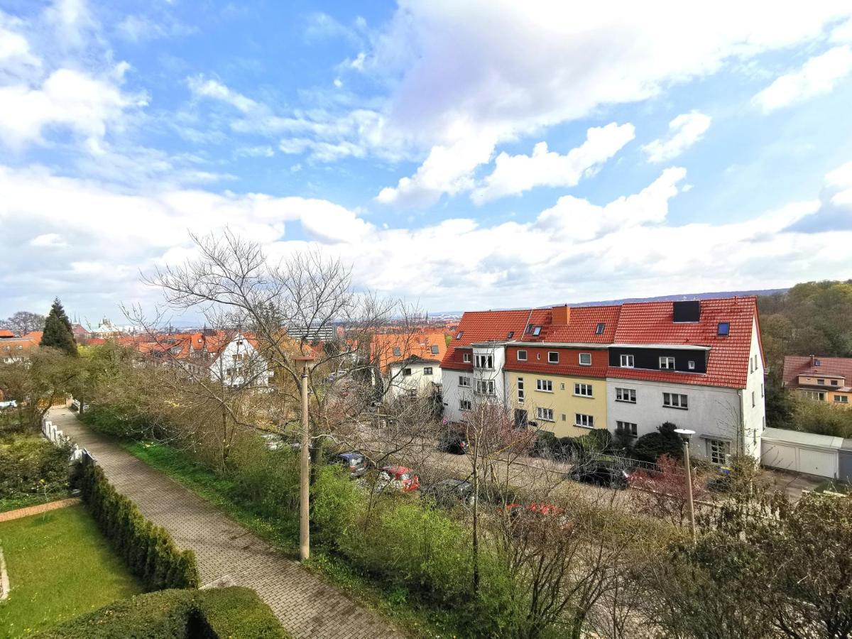 ארפורט Bohnapartments Ega Stadtblick - Garten - Wlan - Naehe Theater Ega Und Messe מראה חיצוני תמונה