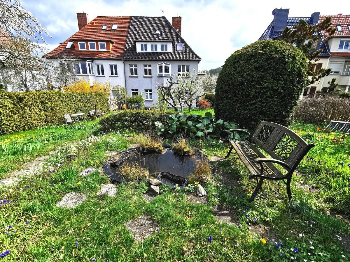 ארפורט Bohnapartments Ega Stadtblick - Garten - Wlan - Naehe Theater Ega Und Messe מראה חיצוני תמונה