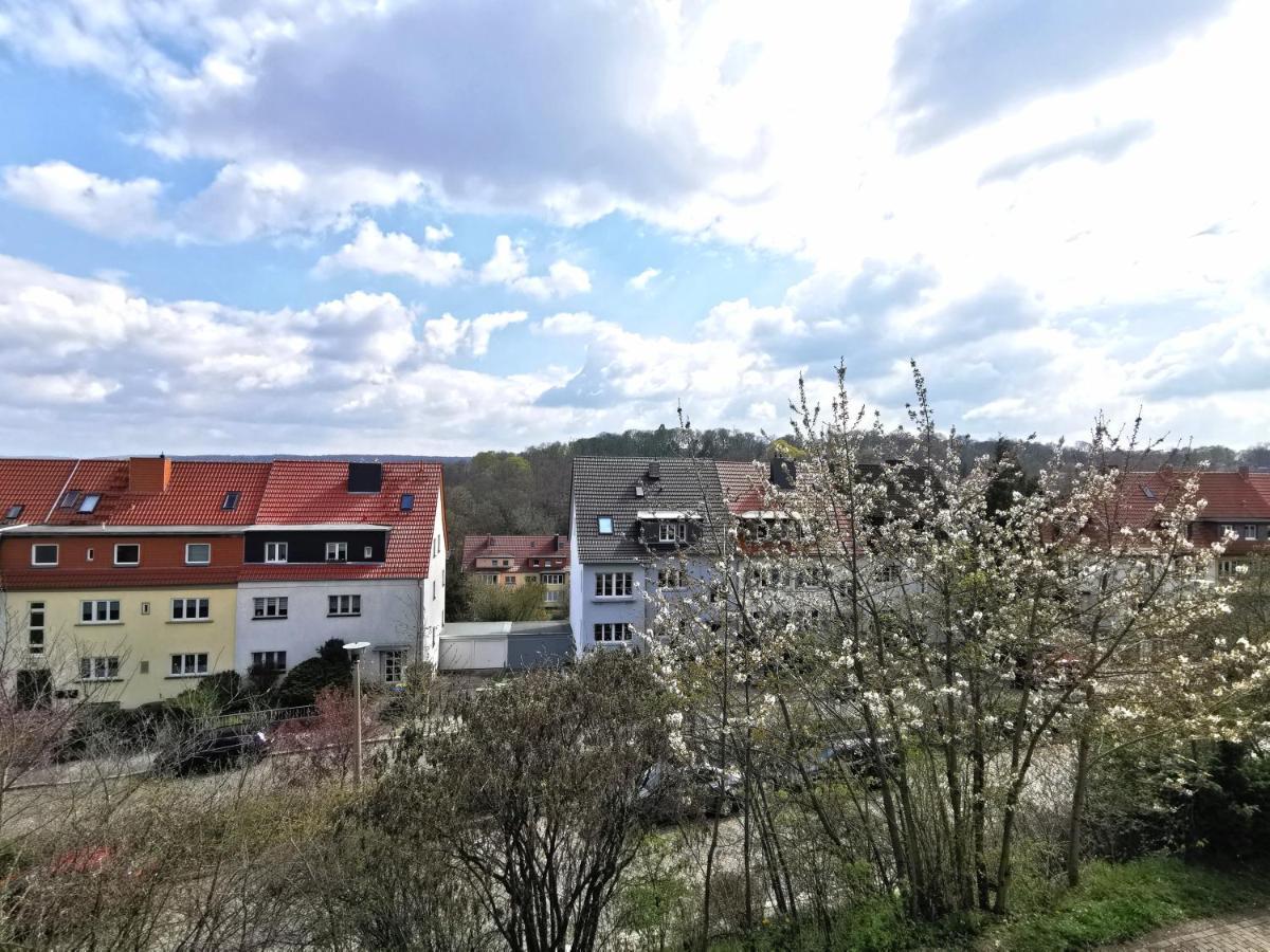 ארפורט Bohnapartments Ega Stadtblick - Garten - Wlan - Naehe Theater Ega Und Messe מראה חיצוני תמונה